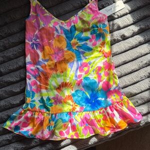 Beach Bunny Multicolor Floral sundress or cover up